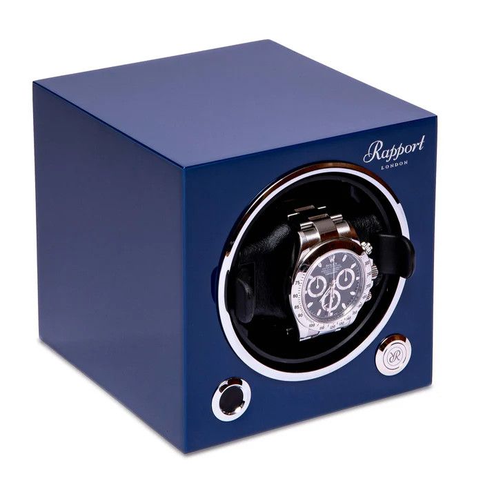 Evo Single Watch Winder | Admiral Blue | EVO42