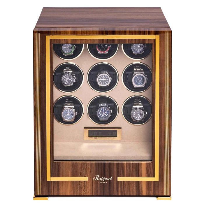 Paramount Nine Watch Winder | Walnut | W309