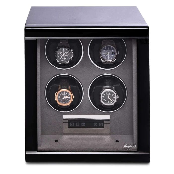 Formula Quad Watch Winder | Black | W554