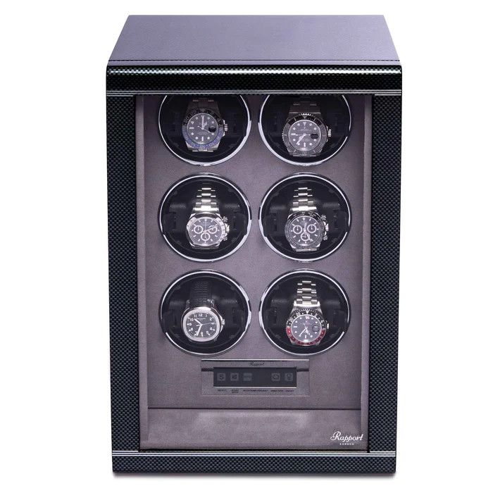 Formula Six Watch Winder | Carbon Fibre | W566