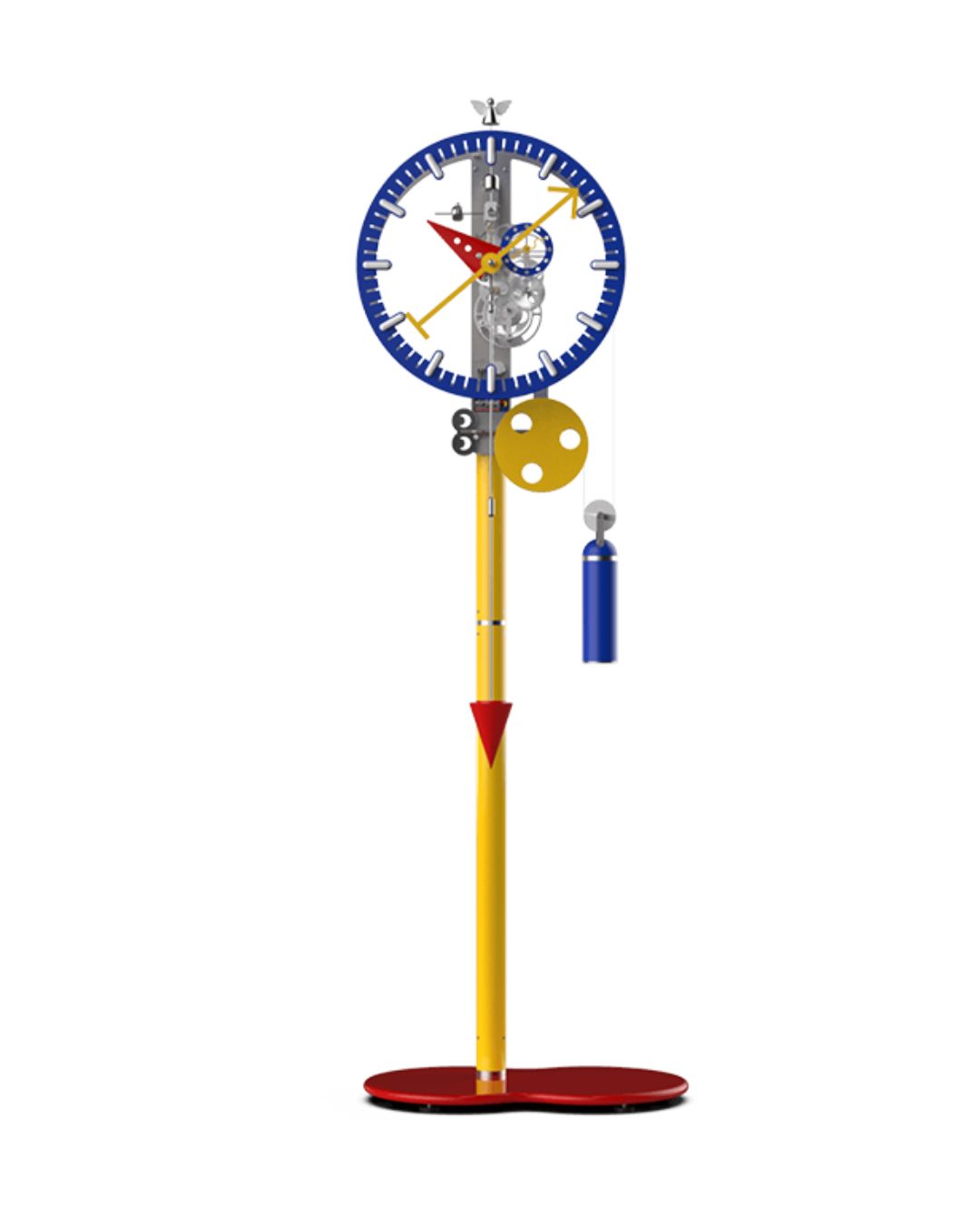 KB2 Standing Clock With Regulator - Bauhaus