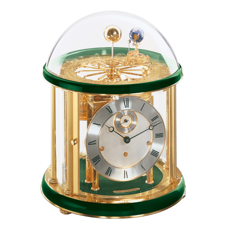 Hermle 22805-V10352 | Đồng Hồ Để Bàn Tellurium  - Light Green