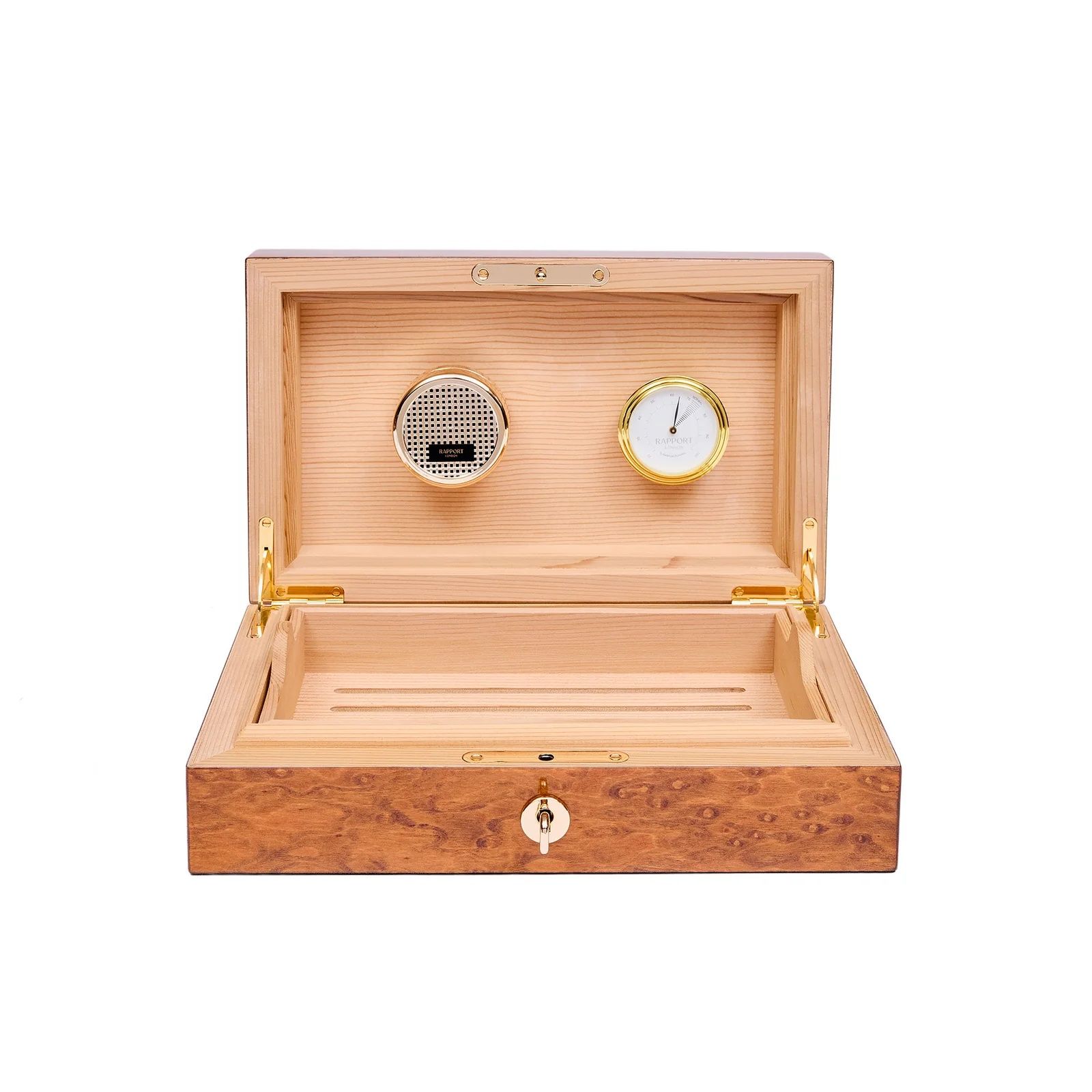 Hộp Bảo Quản Ciggar Heritage Smal – Walnut Burr - CB20