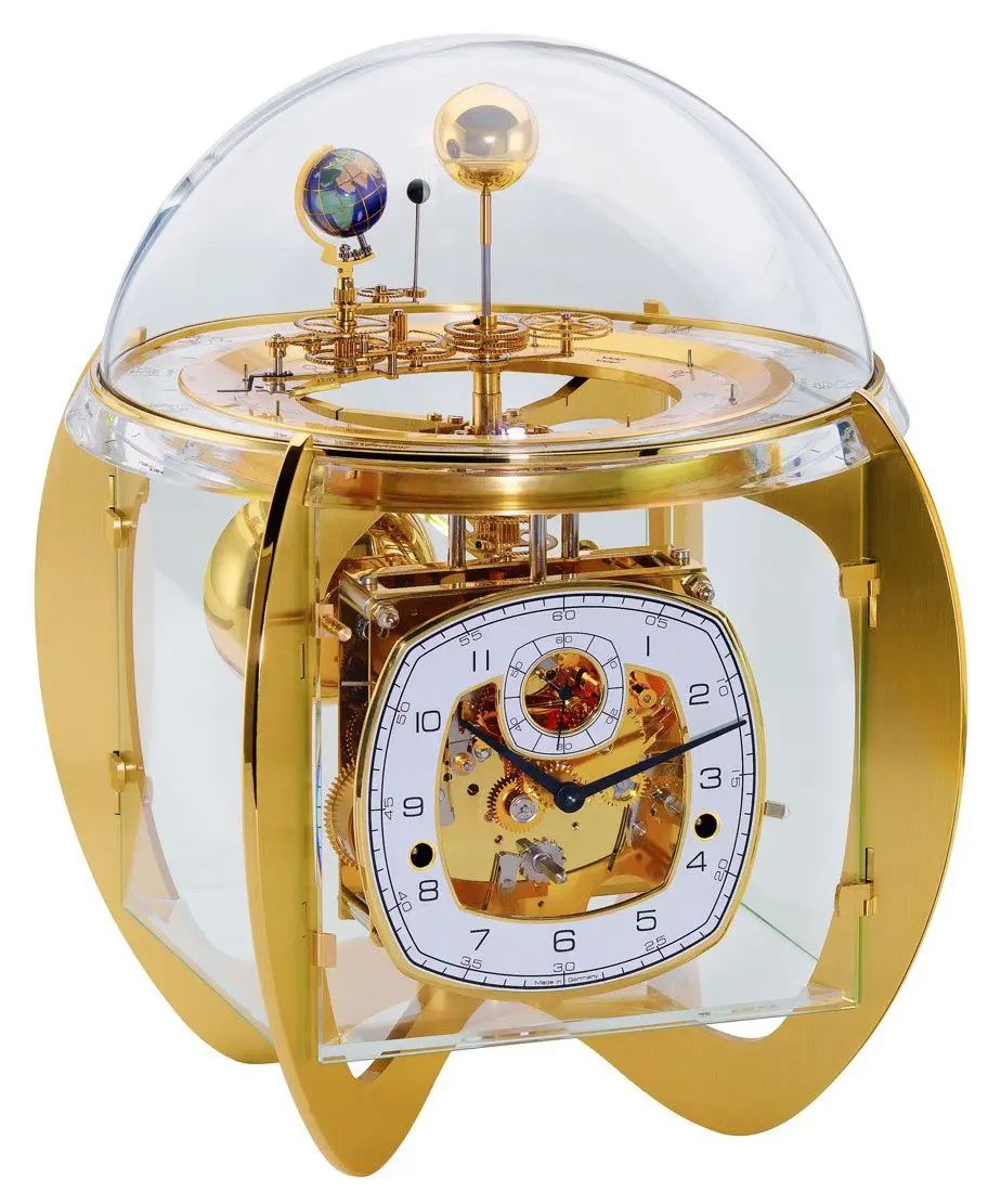 Hermle 23002-000352 | Đồng Hồ Để Bàn Tellurium IV - Brass