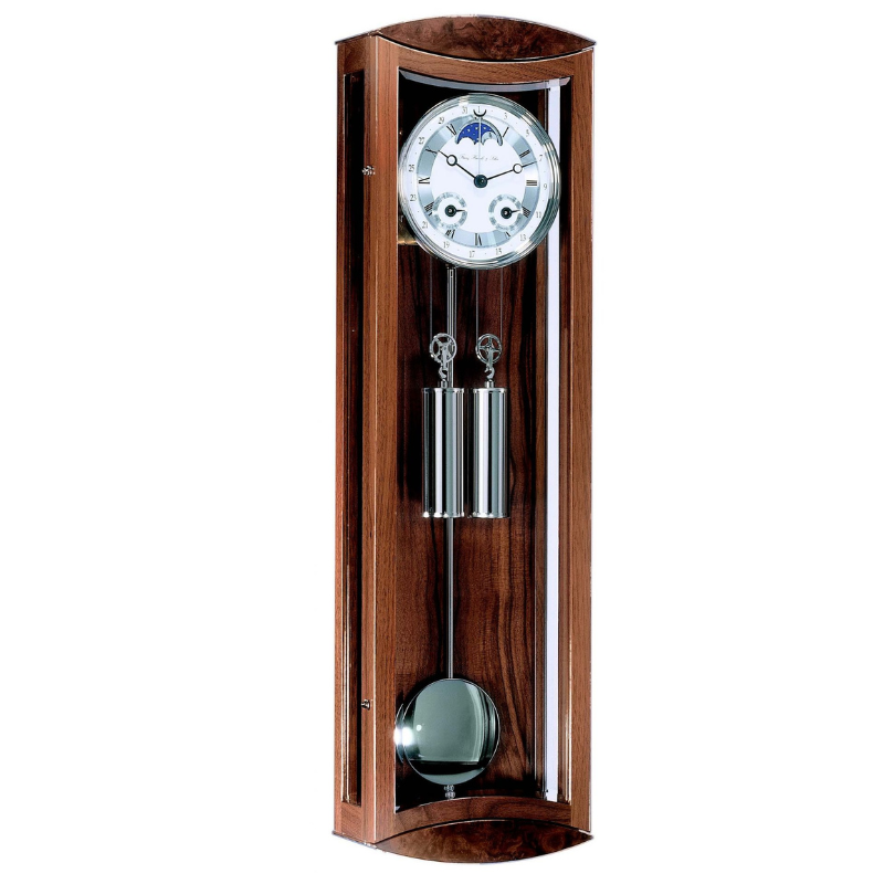 Hermle 70650-030058 | Đồng Hồ Treo Tường Mornington - Walnut