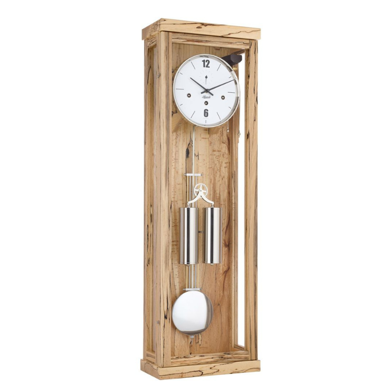 Hermle 70993-T30351 | Đồng Hồ Treo Tường Abbot - Ice Beech