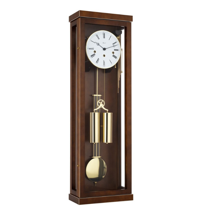 Hermle 70994-030351 | Đồng Hồ Treo Tường Abbot - Walnut