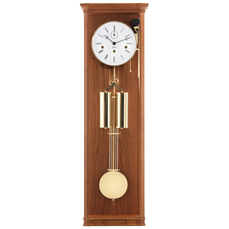 Hermle 71008-160351 | Đồng Hồ Treo Tường William - Cherry Brass