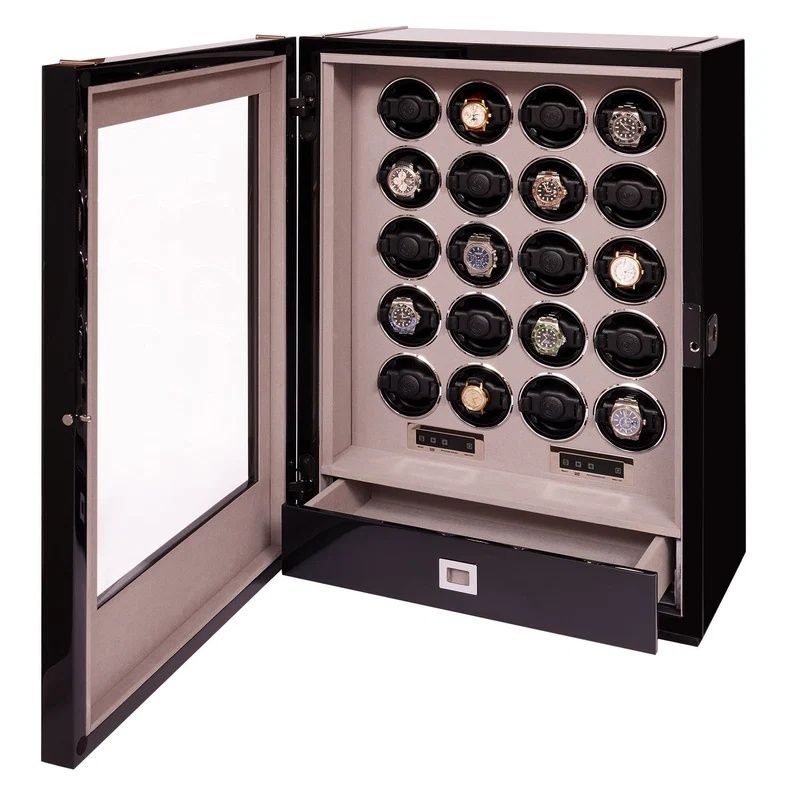 Hộp xoay đồng hồ Paramount Twenty - Black - W220