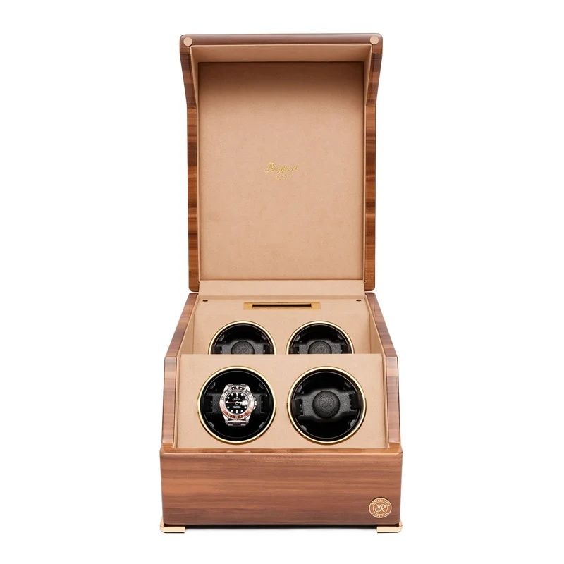 Hộp Xoay Perpetua III Quad - Walnut - W584
