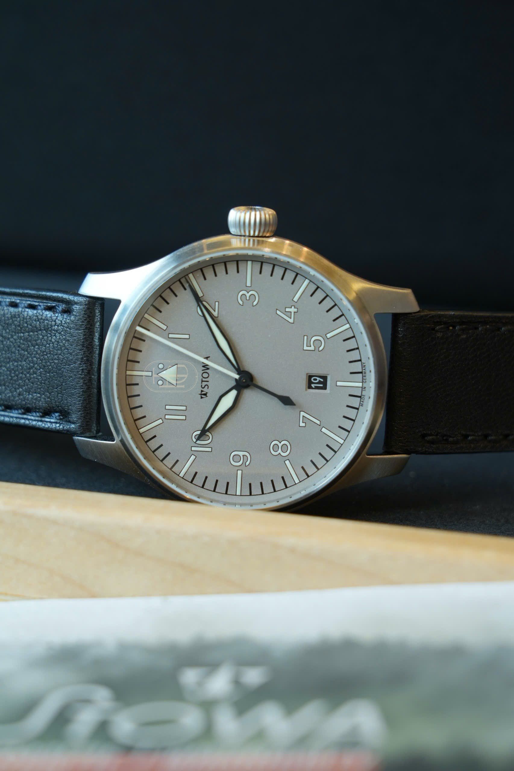 Đồng Hồ Stowa Flieger Ikarus 40 - Grey