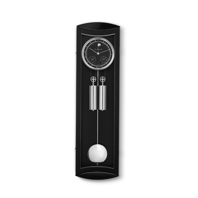 Hermle 71027-740058 | Đồng Hồ Treo Tường Regulator Mornington II - Black 